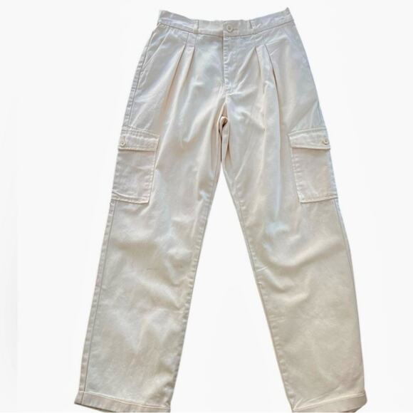 NWOT PacSun Vanilla Cargo Trousers – Sz Med - Picture 4 of 8